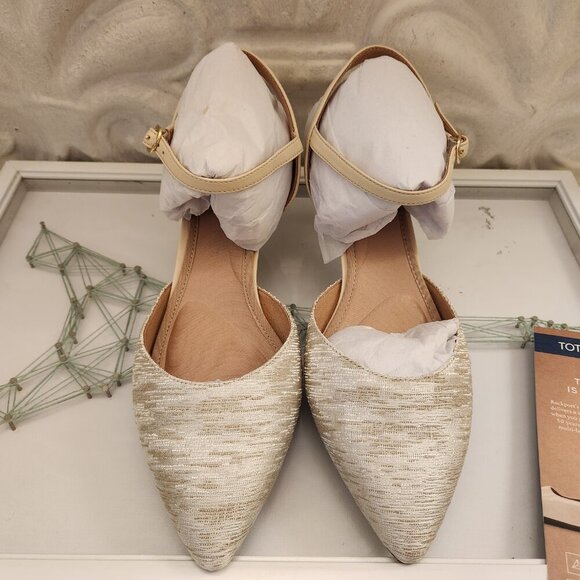 Rockport Total Motion "Kalila Two Piece" Heels. NIB. Size 10. Cream. - Picture 4 of 11